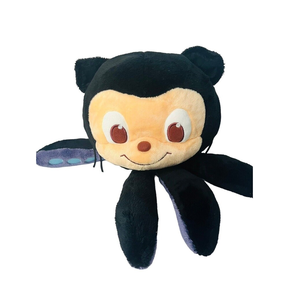 Squishable Octocat Black Octopus Cat Mona Mini Purple Soft Stuffed Doll Toy RARE
